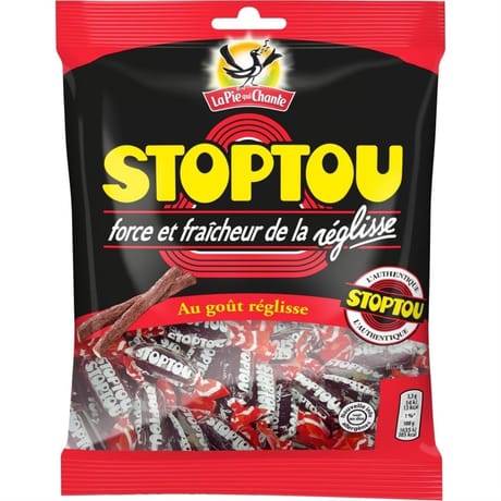 La pie qui chante stoptou réglisse 450g