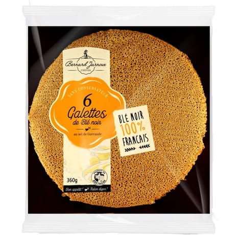 6 Galettes de blé noir 360g