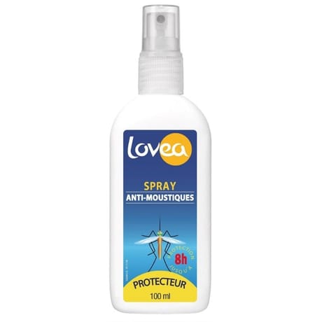 Lovea spray anti-moustique anti-guêpes 100ml