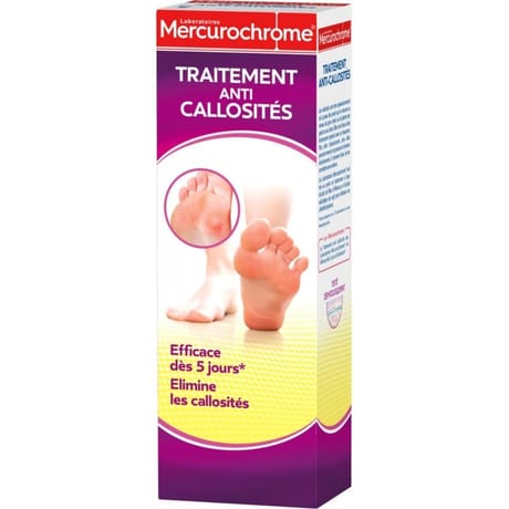 Mercurochrome traitement anti-callosités 75ml