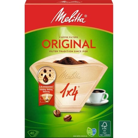 Melitta filtres x40 1X4 brun