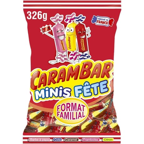 Carambar minis fetes 326g