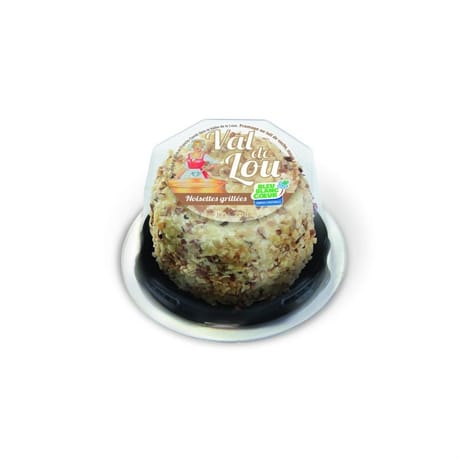 Val de lou noisettes grillées fromage frais bleu blanc coeur
