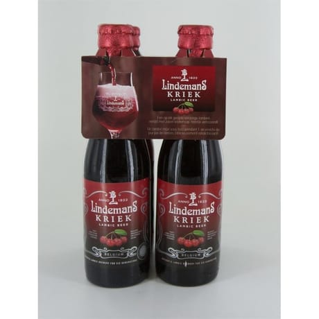 Lindemans kriek clip 4x25cl 3.5%vol