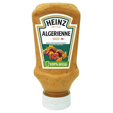 Heinz sauce algerienne flacon souple 220g