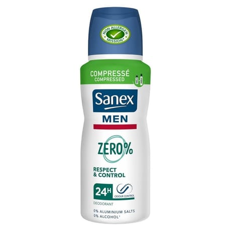 Sanex zero déodorant spray peaux normales 100ml
