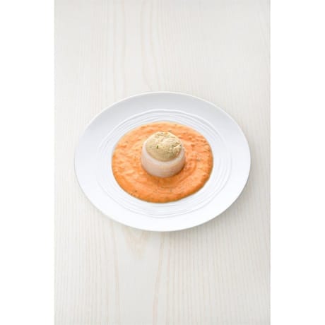 Turban de sole tropicale farcie aux saveurs de langoustines