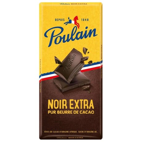 Poulain noir extra 200g