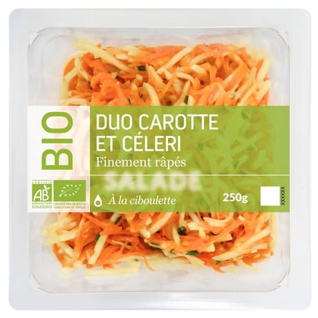 Duo de crudités bio 250g