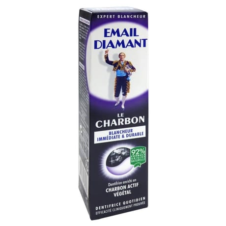 Email diamant dentifrice le charbon 75 ml