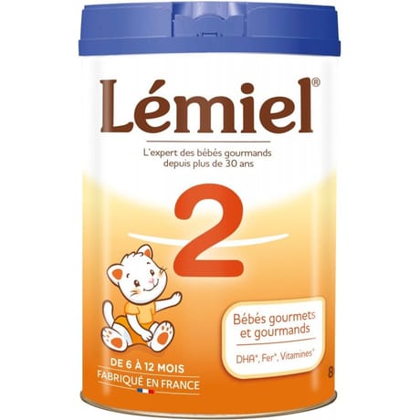 Lemiel lait poudre 2ème âge 800g