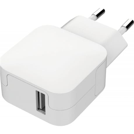 Wow Chargeur secteur 1 usb 2a blanc WOWCS1USB2AW
