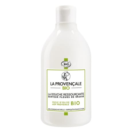 La provencale bio douche 500ml fleurs de grasse ressourçante cosmosorg