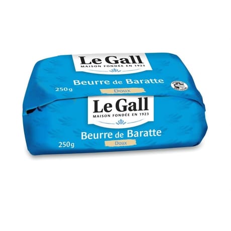 Le Gall Beurre de baratte moulé tradition doux 250g