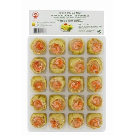 Raviolis aux crevettes shao mai 500g