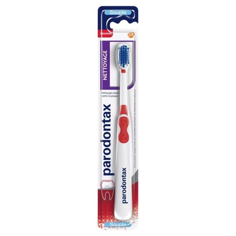 Parodontax brosse à dents nettoyage souple