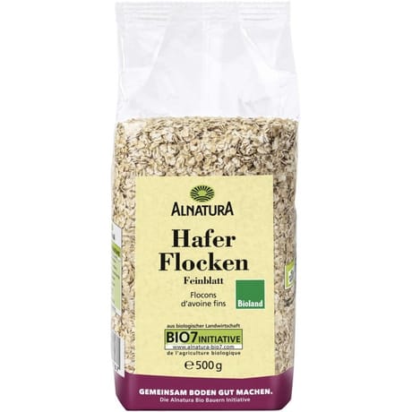 Alnatura fins flocons d'avoine bio 500g
