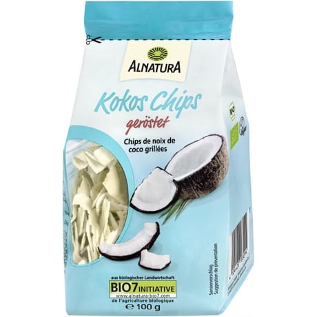 Alnatura chips de noix de coco grillées bio 100g