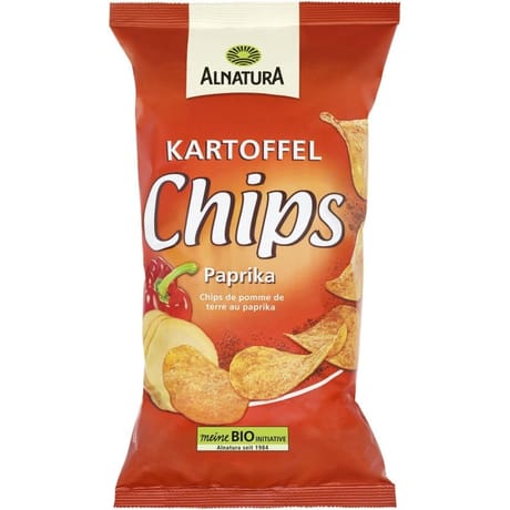 Alnatura chips de pomme de terre au paprika bio 125g