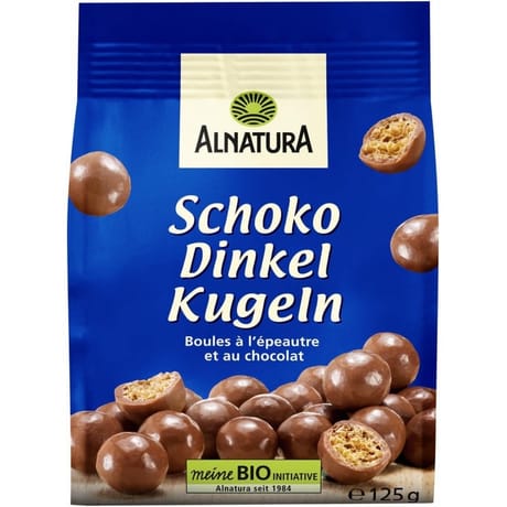 Alnatura boules à l'épeautre et au chocolat bio 125g