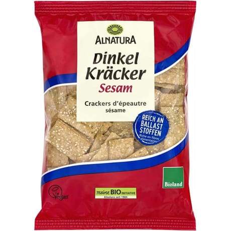 Alnatura crackers d'épeautre sésame bio 175g