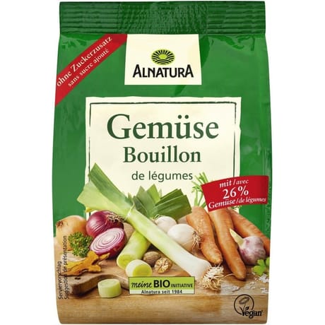 Alnatura bouillon de légumes bio 250g