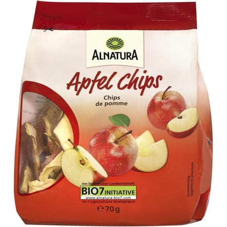 Alnatura chips de pomme bio 70g