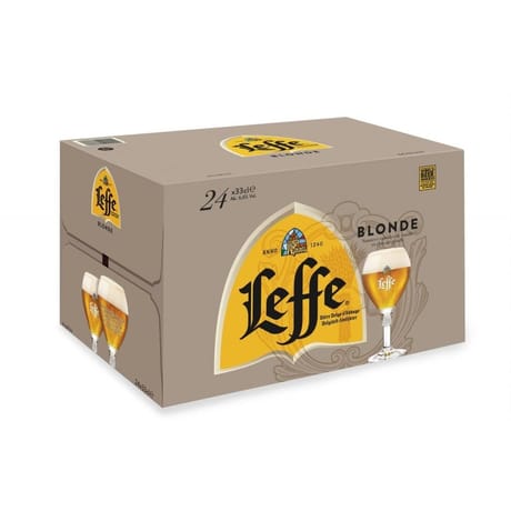 Leffe blonde 24x33cl 6.6%vol