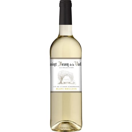 St Jean de la Vallée sélection vin de la communauté européenne blanc moelleux 75cl