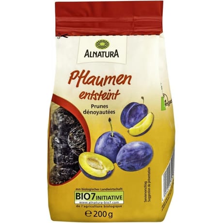 Alnatura prunes dénoyautées bio 200g