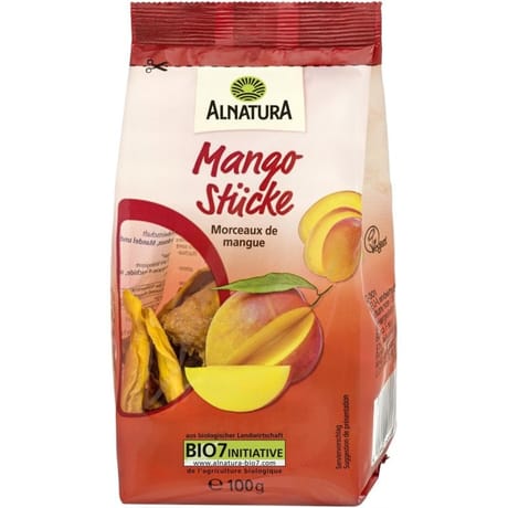Alnatura morceaux de mangue bio 100g