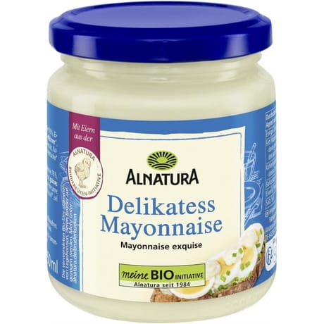 Alnatura mayonnaise exquise aux oeufs bio 250g