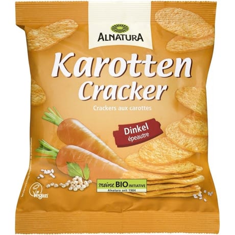 Alnatura crackers carottes bio 75g