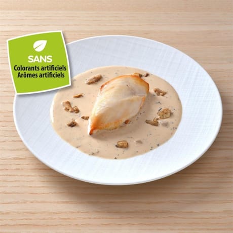 Filet de poulet aux cèpes