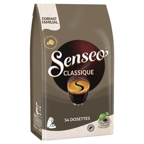 Senseo cafe dosettes classique x54 375g