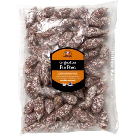 Les grignottes pur porc 500g vpf