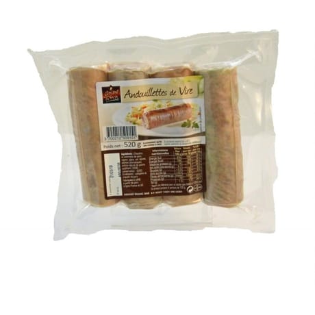 Amand Terroir véritable andouillette de Vire sachet 4 pièces x 130 g