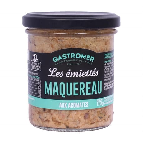 Emiettes maquereaux aromates