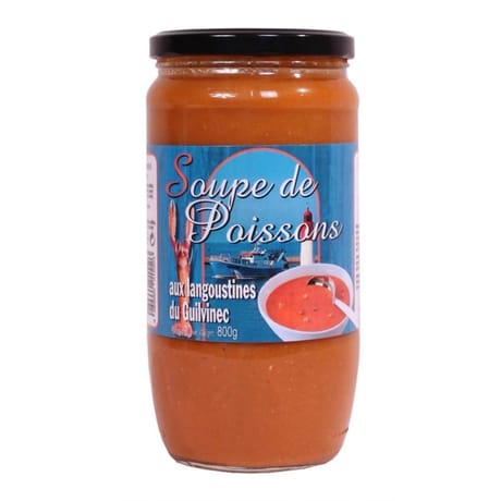 Soupe de poissons aux langoustines du gulvinec