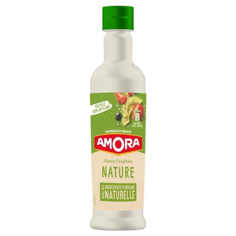 Amora sauce crudités nature bouteille 380ml