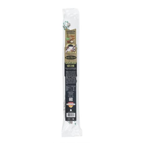 Saucisse sèche 100% porc normand aux noisettes 150g