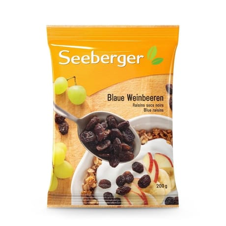 Seeberger Raisins secs noirs 200g