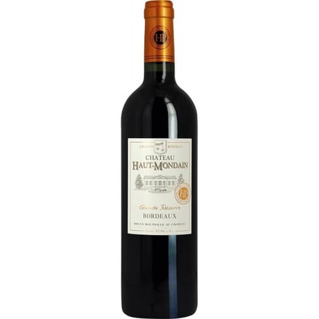 Bordeaux rouge Château Haut-Mondain 13% Vol. 75cl