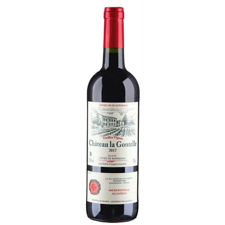 Blaye Côtes de Bordeaux rouge Vieilles Vignes Château la Gontelle 13.5% Vol. 75cl