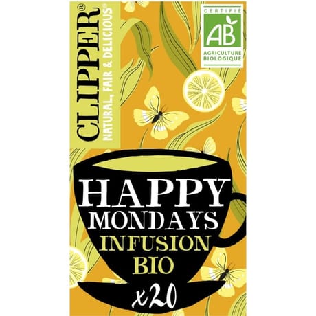 Clipper infusion happy mondays bio 45g