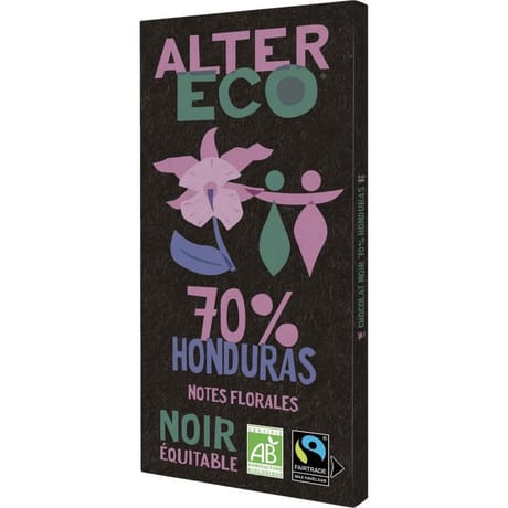 Alter Eco chocolat noir Honduras 70% bio 100g