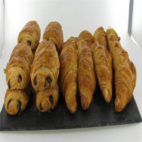 Duo 8 croissants 8 pains chocolats matière grasse végétale