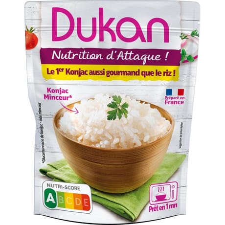 Dukan perles de riz de konjac minceur précuit 225g