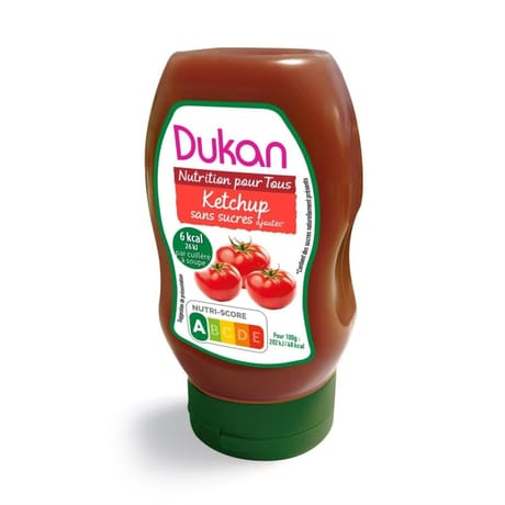 Dukan ketchup sans sucres ajoutés 320g