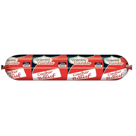 Oriental viandes cachir volaille boeuf nature 450g